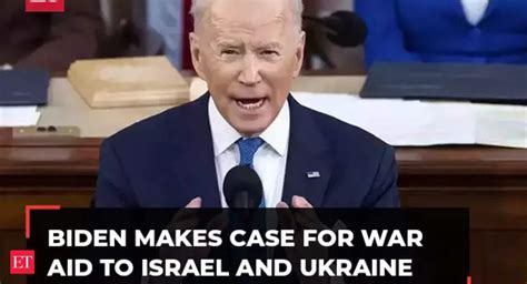 Biden declares Israel and Ukraine support is vital for US security, will ask Congress for billions